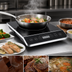 Thumbnail image #4 for Commercial Single Burner Countertop Induction Cooker with 11-1/2 x 11-1/2 Inch Cooking Surface
