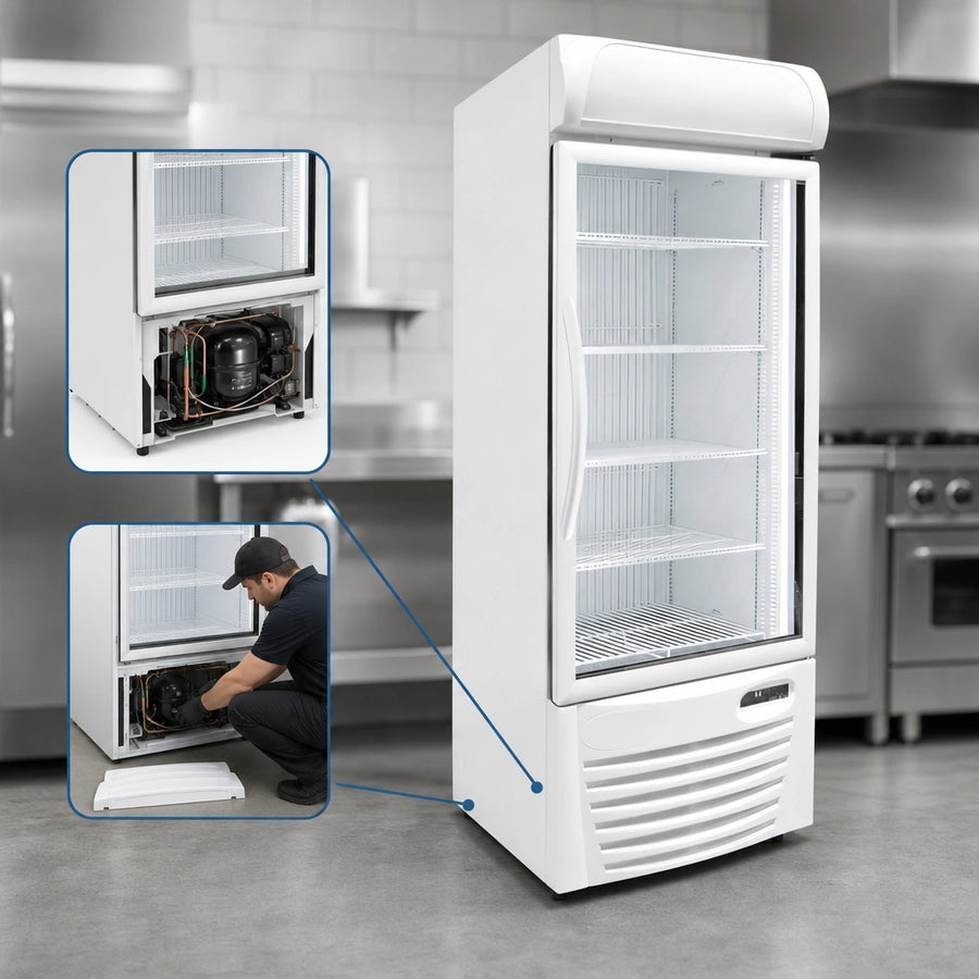 Bottom-Mounted Self-Contained Refrigeration