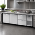 Thumbnail image #4 for True SPEC SERIES 93-1/4-Inch 3-Section Deep Undercounter Refrigerator with 2 Doors and 2 Drawers