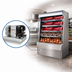 Thumbnail image #4 for Howard-McCray 35E Series 51-Inch Wide Packaged Meats Open Merchandiser with Self-Contained Refrigeration, 4 Lit Shelves, Stainless Steel