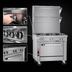 Thumbnail image #4 for Southbend Platinum 32-Inch Heavy Duty Gas Range with Uniform Hot Top and Standard Oven