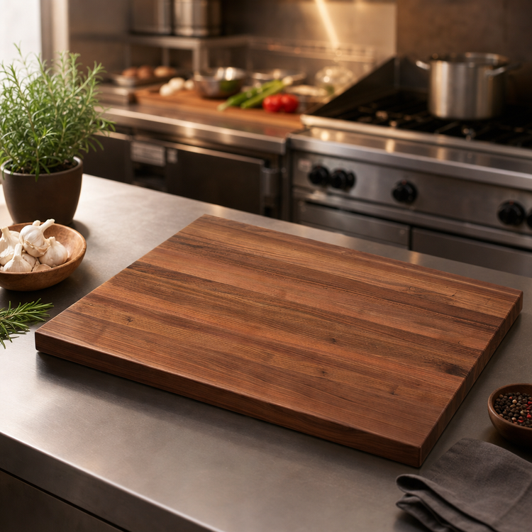 Product image #4 for Boos Block Full-Length Edge Grain American Black Walnut Kitchen Countertop, 18 x 25 x 1-1/2 Inches