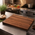 Thumbnail image #4 for Boos Block Full-Length Edge Grain American Black Walnut Kitchen Countertop, 18 x 25 x 1-1/2 Inches