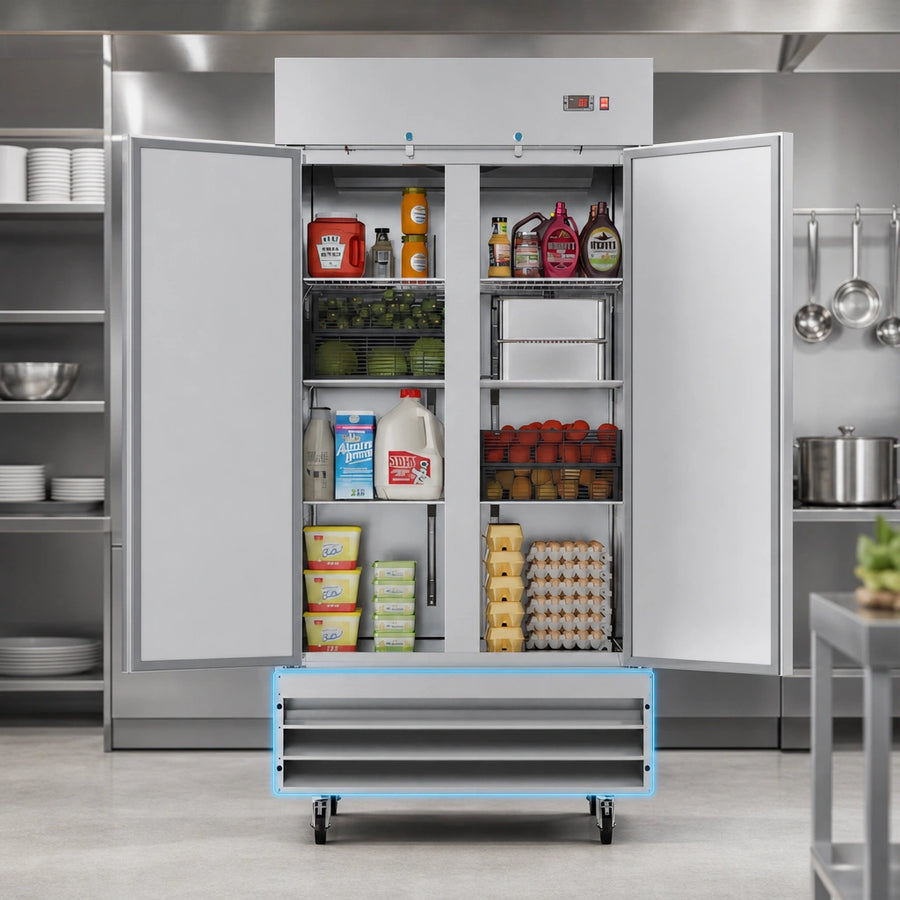 Bottom-Mount Self-Contained Refrigeration