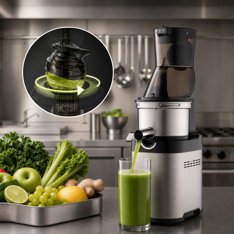 Product image #4 for Kuvings CS700 Countertop Commercial Fruit and Vegetable Masticating Juicer