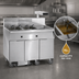 Thumbnail image #4 for Imperial 6-Tank Electric Floor Fryer with Built-In Filter System and Dump Station