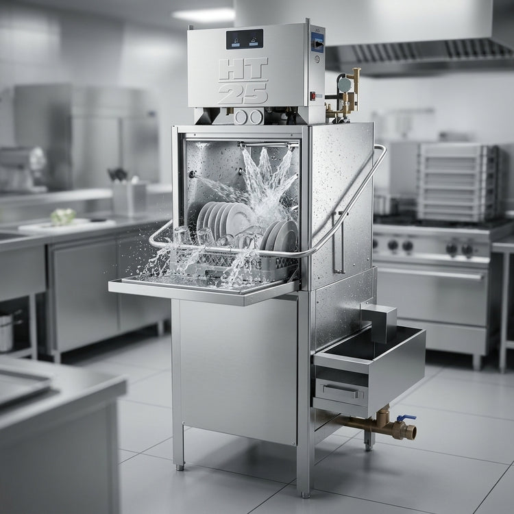 Product image #3 for American Dish Service HT-25 High-Temperature Convertible Door Type Dishmachine