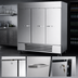 Thumbnail image #5 for Beverage-Air Horizon Series Dual-Temperature Three-Section Reach-In Refrigerator/Freezer with Solid Doors, 75-Inch Wide