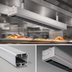 Thumbnail image #4 for Hatco Glo-Ray High Watt Dual Infra-Black Strip Heater, 18 Inch, Unlighted, 6-Inch Spacer, 700 Watts