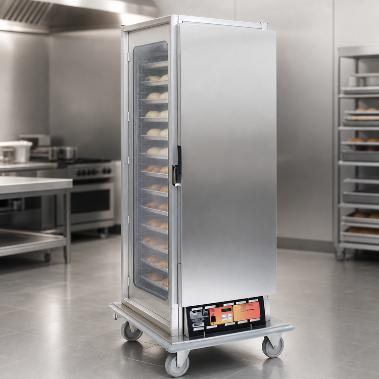 Product image #4 for Panco HPFNSSI-RA2.25 Full-Size Insulated Transport Heated/Proofing Cabinet with Polycarbonate Window