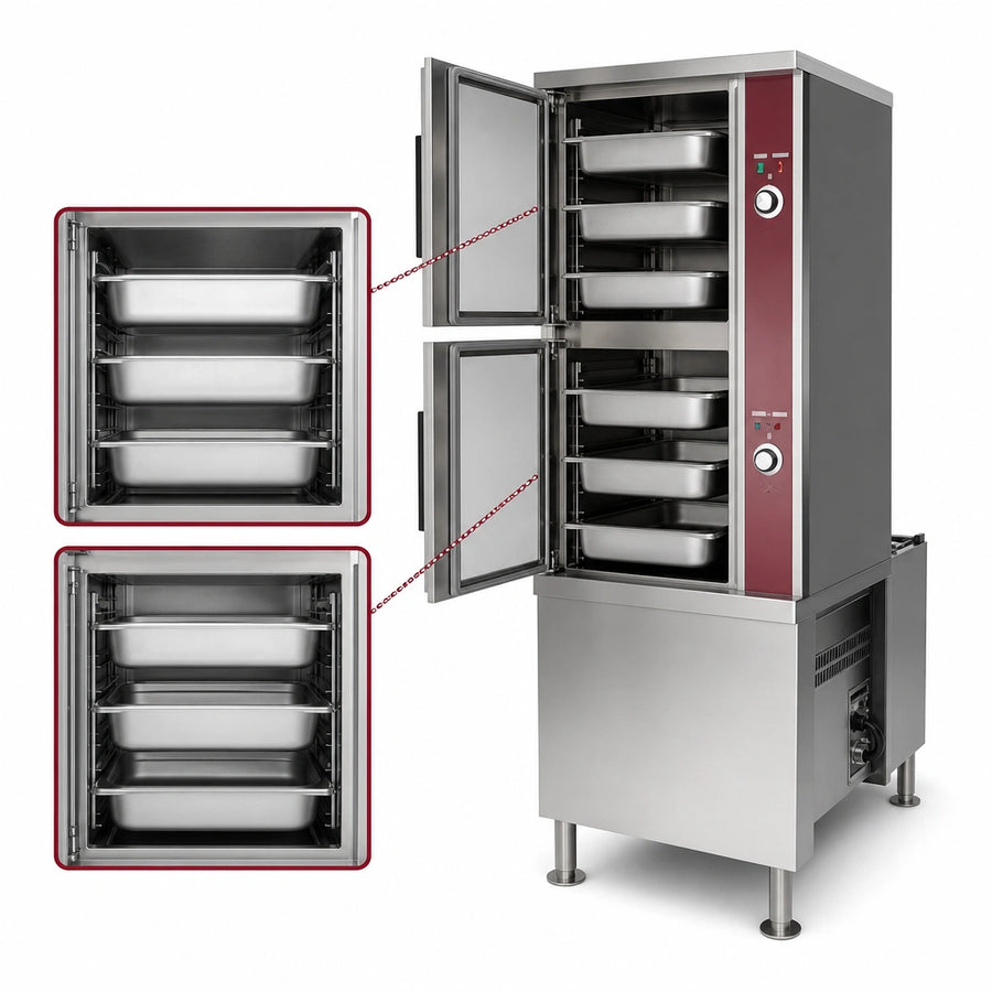 6 Full-Size Pan Capacity