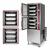 Thumbnail image #4 for Crown ECX-2-24 Two Compartment Electric Convection Steamer, 6 Full-Size Pan Capacity