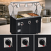 Thumbnail image #4 for Vollrath 2-Series Affordable Portable Deluxe 3-Well Mobile Hot Food Station with Lighted Breath Guard