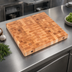 Thumbnail image #4 for Boos Block End Grain Northern Hard Rock Maple Island Countertop, 36 x 25 x 7 Inches