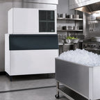 Thumbnail image #4 for Hoshizaki KM-1601SAJ3 Stackable Crescent Cube Ice Maker, Air-Cooled, Self-Contained, 1,538 lb/24 hr, 48 Inch Wide