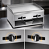 Thumbnail image #4 for Comstock-Castle 24-Inch Countertop Gas Griddle with Manual Controls and Stainless Steel Front & Sides