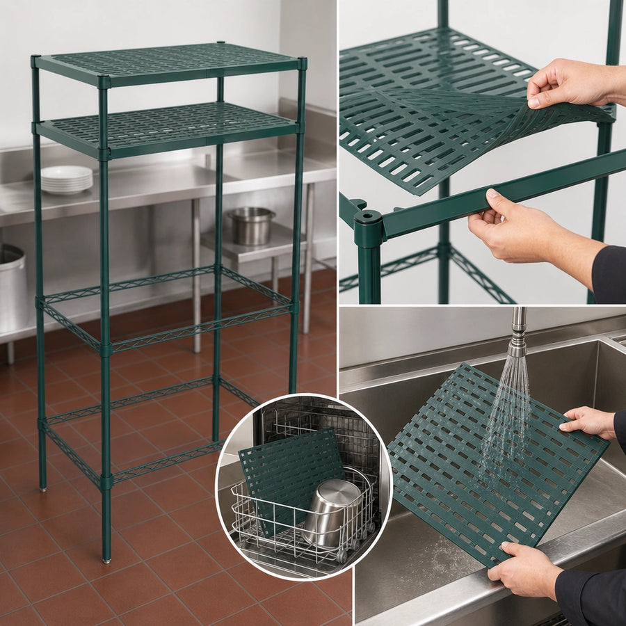 Removable Polymer Shelf Mat