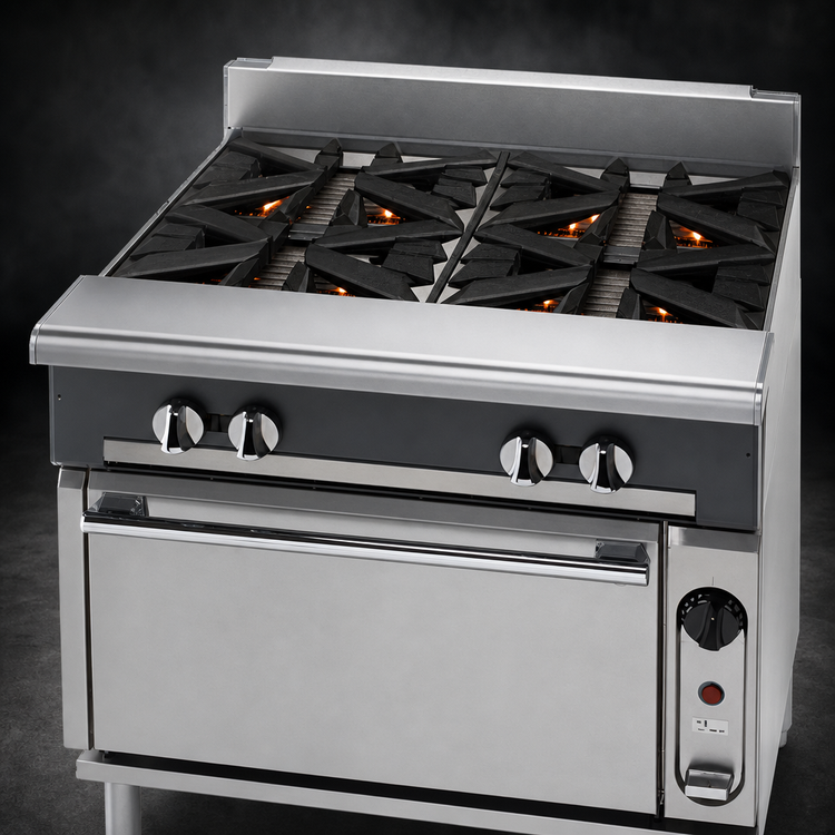 Product image #4 for Vulcan V Series 36-Inch Heavy Duty Gas Charbroiler Range with Cabinet Base