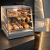 Thumbnail image #4 for Antunes DC-27L Large Capacity Countertop Pastry Display Case with Lighting and Acrylic Panels