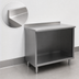 Thumbnail image #4 for Spec-Master Underbar Cabinet Base Work Table with Open Front, 120W x 24D, 304 Stainless Steel Top