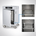 Thumbnail image #4 for Metro C5 8 Series 1/2 Height Mobile Controlled Temperature Holding Cabinet, 8-Pan Capacity, Solid Doors, Lip Load Slides