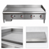 Thumbnail image #4 for Serv-Ware 48-Inch Natural Gas Manual Griddle with 4 Burners
