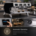 Thumbnail image #4 for UNIC Epic 2 Group Automatic Commercial Espresso Machine with LCD Touch Screen, 220V, Black