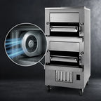 Thumbnail image #4 for Jade Range (Middleby) Titan JBB-236-IR Double-Deck Gas Banquet Broiler, Infrared/Radiant Heat, Stainless Steel