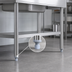 Thumbnail image #4 for Galvanized Steel Sink Legs with Adjustable Plastic Feet, 19-Inch H, Set of 4