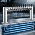 Thumbnail image #4 for Perlick 2-Column Pass-Thru Glycol-Cooled Countertop Draft Beer Tower, 10 Faucets, 46 Inches Wide