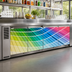 Thumbnail image #4 for Krowne Front-Only Vinyl Wrap for 108-Inch Backbar Cooler