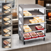 Thumbnail image #4 for Hatco Glo-Ray® Countertop Pass-Thru Pizza Warmer with Quad Slant Shelves, 48 x 18 in.