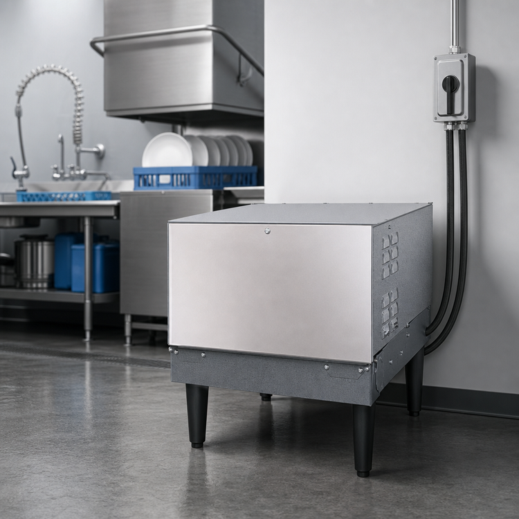 Product image #4 for Hatco Compact Electric Booster Water Heater, 6 Gallon, 54 kW, 240V, 3-Phase