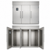 Thumbnail image #4 for Doyon KDPR32 Knockdown Roll-In Three-Section Retarder Proofer Cabinet