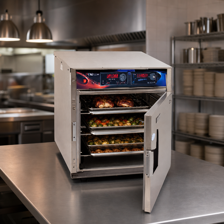 Product image #4 for Cres Cor Roast-N-Hold Undercounter Convection Cook and Hold Oven with Top-Mounted Power Unit, 1-Compartment, 120V