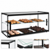 Thumbnail image #5 for KoolMore 32-Inch Countertop Display Case with 3 Sliding Glass Doors, 4.2 Cu. Ft. Capacity