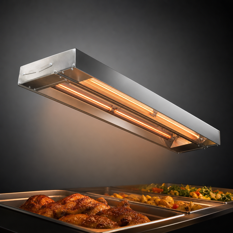 Product image #4 for Eagle RedHots 72-Inch Single Unlighted Strip Heat Lamp, 208V, 1275W
