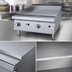 Thumbnail image #4 for Garland 24-Inch Heavy-Duty Countertop Gas Griddle, Manual Hi-Lo Controls, 54,000 BTU