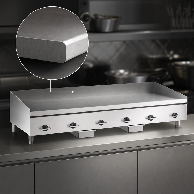 Product image #4 for Wolf WEG72E 72-Inch Countertop Heavy Duty Electric Griddle