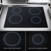Thumbnail image #4 for Summit Commercial 30-Inch 4-Zone Drop-In Induction Cooktop with Black Glass Surface
