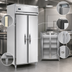 Thumbnail image #4 for Continental Refrigerator Designer Slim Line D2FSEN 2-Section Full-Height Reach-In Freezer