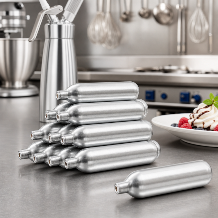 Product image #5 for Whip-It! Elite Advance Cleaned Aluminum N2O Whipped Cream Chargers - 600 Count