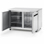 Thumbnail image #4 for Arctic Air AUC60R Refrigerated Worktop Counter, 61-1/4 Inch, 2-Door, 15.5 Cu. Ft., Stainless Steel, Self-Contained, 115V