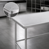 Thumbnail image #4 for Advance Tabco TVSS-307 84 x 30 Inch 14-Gauge 304 Stainless Steel Work Table, Open Base