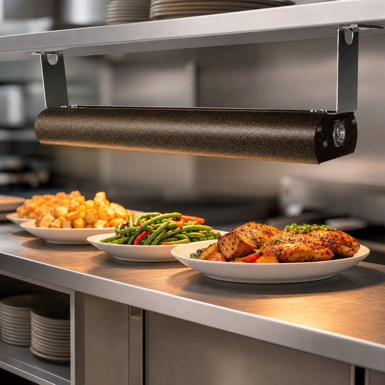Product image #4 for Vollrath 60-Inch Low Profile Unlighted Strip Heat Lamp, 120V, 1.38 kW