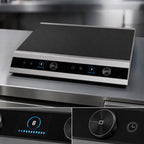 Thumbnail image #4 for Hatco Quick Ship IRNGPC2S36650 High-Powered Countertop Dual Induction Range, 2 Burners, Programmable Digital Controls, 208-240V