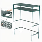 Thumbnail image #4 for Metro Super Erecta Pro CR246074PRH2 Food Locker Housing Unit, 60W x 24D, 2 Overhead Shelves, Removable Polymer Shelf Mat