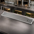 Thumbnail image #4 for Micro Matic USA DP-820D-51GR 51-Inch Surface-Mount Stainless Steel Drip Tray Trough with Integral Glass Rinser