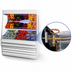 Thumbnail image #4 for Howard-McCray Ovation Series 51-Inch Remote Meat Open Merchandiser with LED Lighted Shelves, Stainless Steel