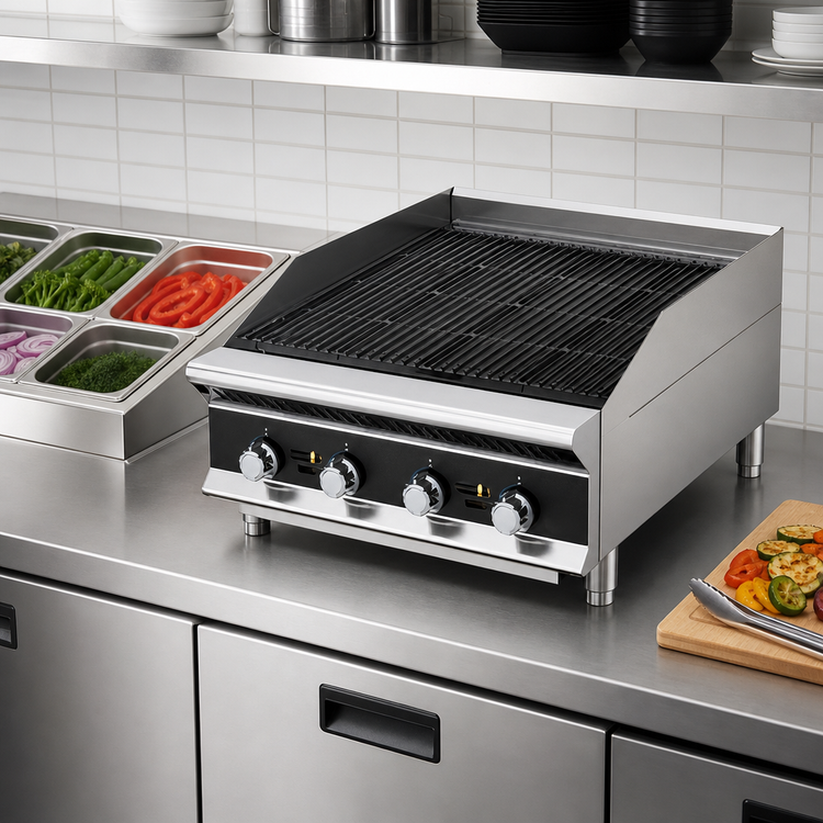 Product image #4 for Vollrath Heavy-Duty 24-Inch Countertop Charbroiler